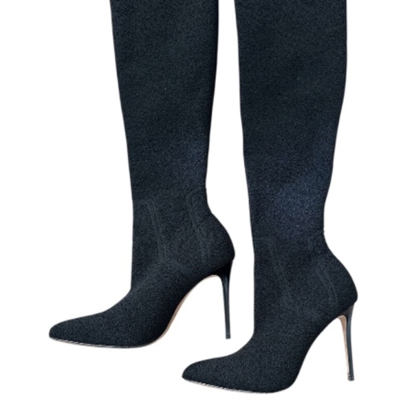 PAIGE Jessamine Over the Knee Stretch Knit Boot | Size 6.5 - Picture 3 of 11